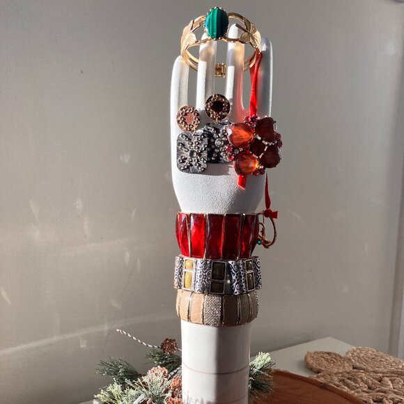 Vintage Holiday Jewelry Collection - 8 Pieces - Vintage Christmas Jewelry, - Picture 11 of 12